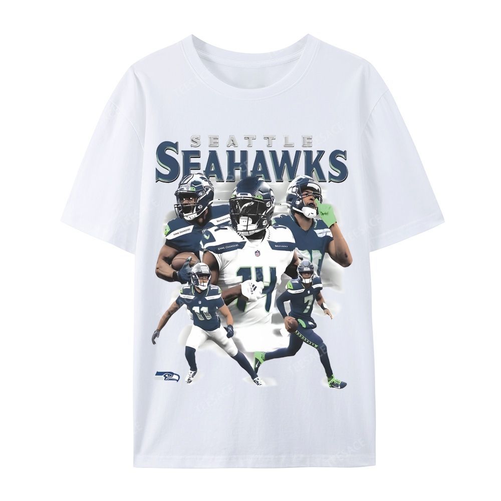 2024 SEAHAWKS Tee Casual Short Sleeve T-Shirt 