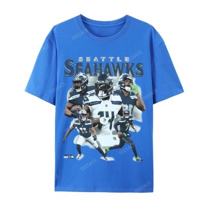 2024 SEAHAWKS Tee Casual Short Sleeve T-Shirt 