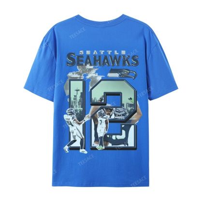 2024 SEAHAWKS Tee Casual Short Sleeve T-Shirt 