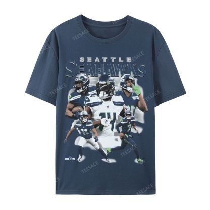 2024 SEAHAWKS Tee Casual Short Sleeve T-Shirt 