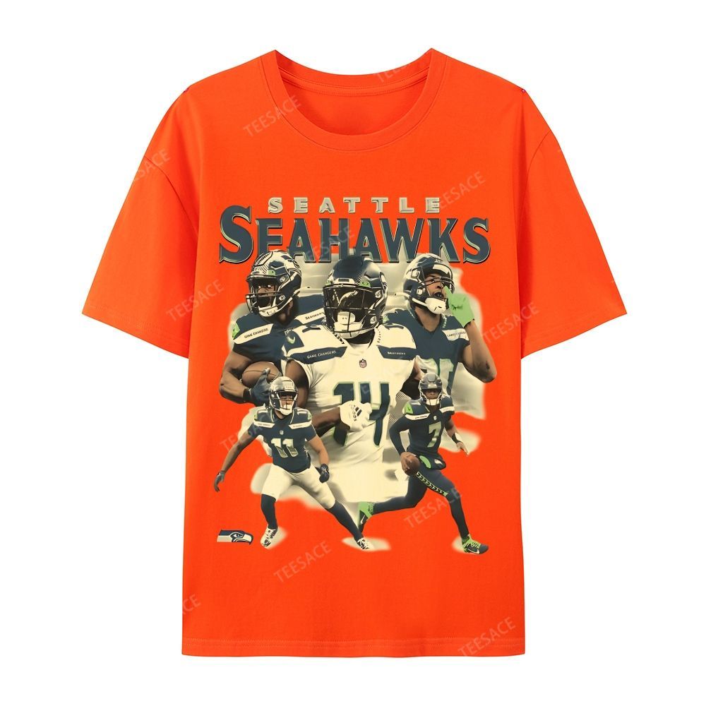 2024 SEAHAWKS Tee Casual Short Sleeve T-Shirt 