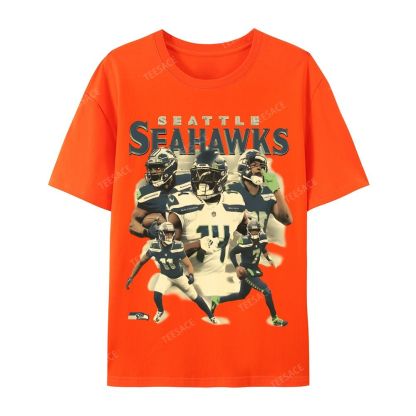 2024 SEAHAWKS Tee Casual Short Sleeve T-Shirt 