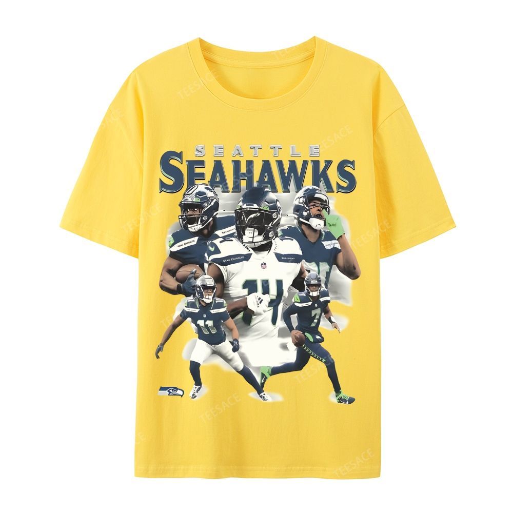 2024 SEAHAWKS Tee Casual Short Sleeve T-Shirt 