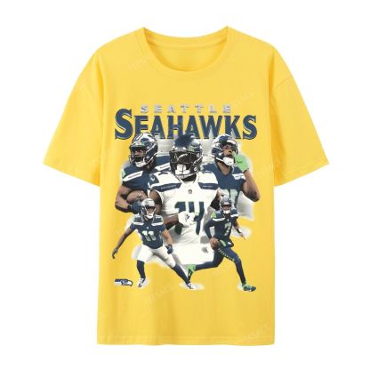 2024 SEAHAWKS Tee Casual Short Sleeve T-Shirt 
