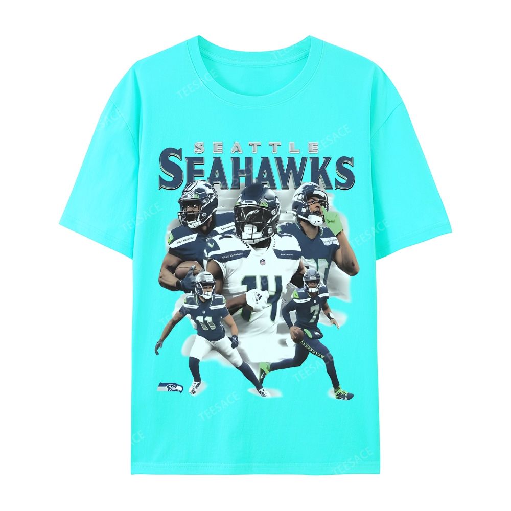 2024 SEAHAWKS Tee Casual Short Sleeve T-Shirt 