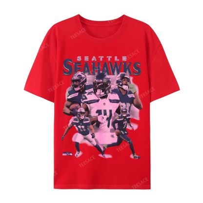 2024 SEAHAWKS Tee Casual Short Sleeve T-Shirt 