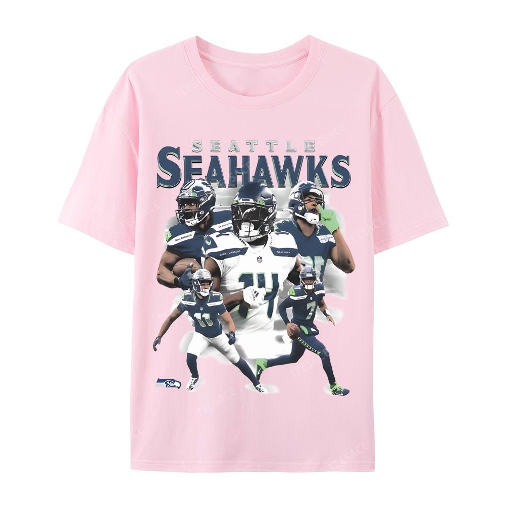 2024 SEAHAWKS Tee Casual Short Sleeve T-Shirt 