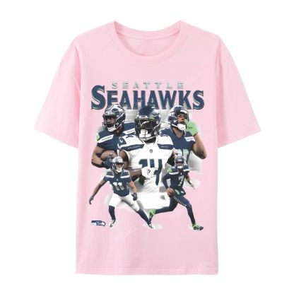 2024 SEAHAWKS Tee Casual Short Sleeve T-Shirt 