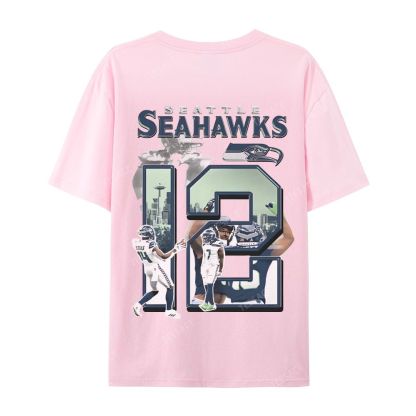 2024 SEAHAWKS Tee Casual Short Sleeve T-Shirt 