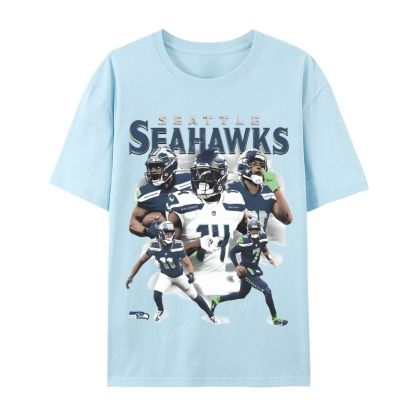 2024 SEAHAWKS Tee Casual Short Sleeve T-Shirt 