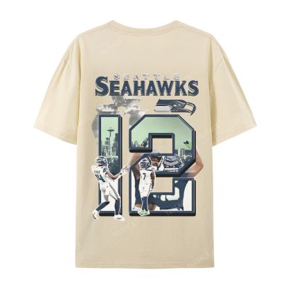2024 SEAHAWKS Tee Casual Short Sleeve T-Shirt 