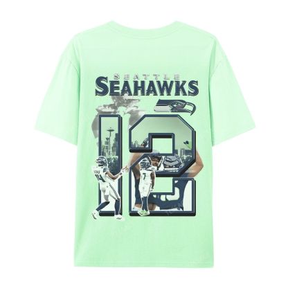 2024 SEAHAWKS Tee Casual Short Sleeve T-Shirt 