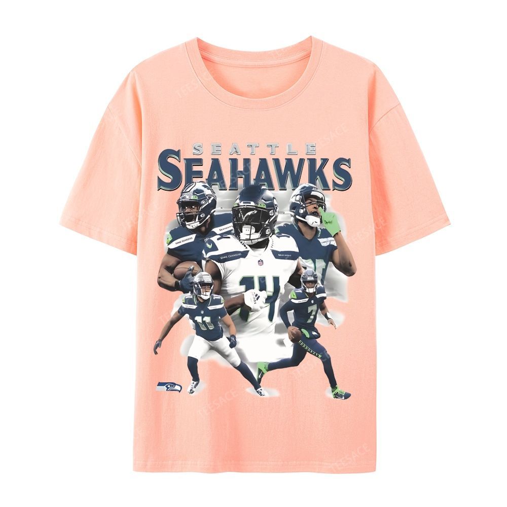2024 SEAHAWKS Tee Casual Short Sleeve T-Shirt 