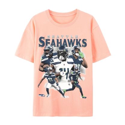 2024 SEAHAWKS Tee Casual Short Sleeve T-Shirt 