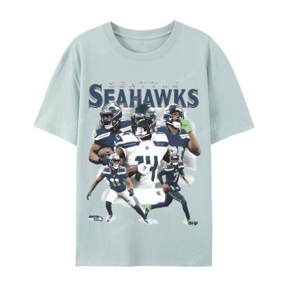 2024 SEAHAWKS Tee Casual Short Sleeve T-Shirt 