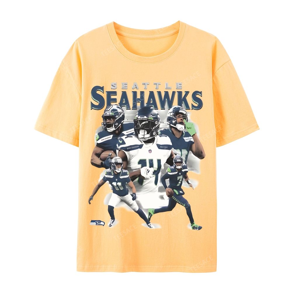 2024 SEAHAWKS Tee Casual Short Sleeve T-Shirt 