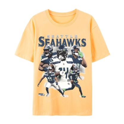2024 SEAHAWKS Tee Casual Short Sleeve T-Shirt 
