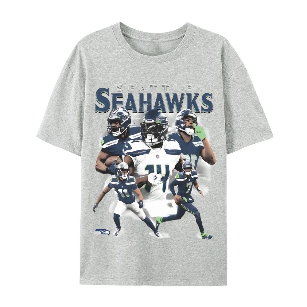 2024 SEAHAWKS Tee Casual Short Sleeve T-Shirt 
