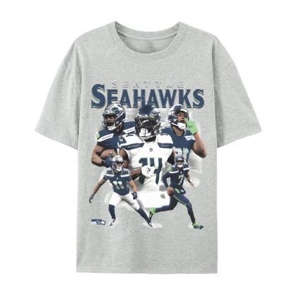 2024 SEAHAWKS Tee Casual Short Sleeve T-Shirt 
