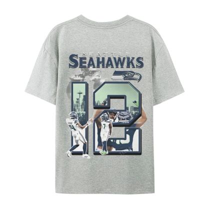 2024 SEAHAWKS Tee Casual Short Sleeve T-Shirt 