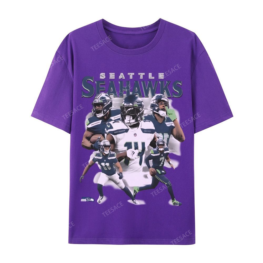 2024 SEAHAWKS Tee Casual Short Sleeve T-Shirt 