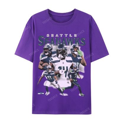 2024 SEAHAWKS Tee Casual Short Sleeve T-Shirt 