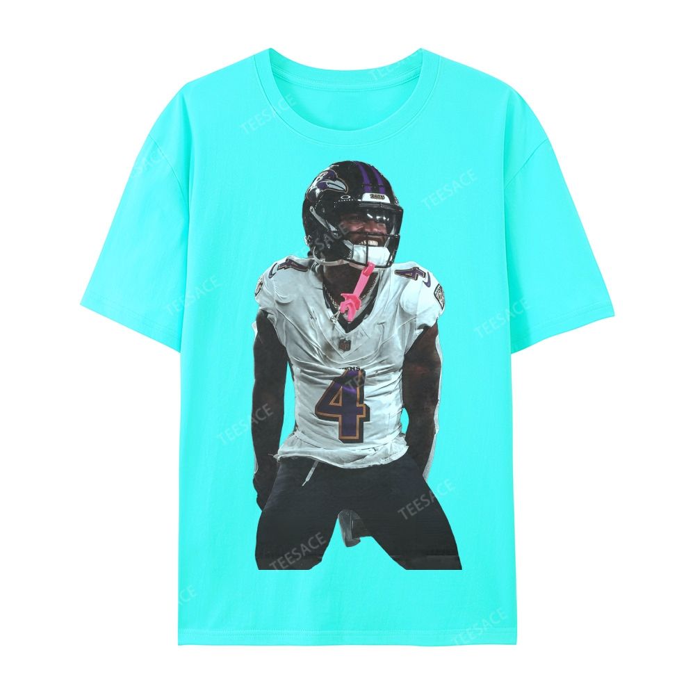  ZAY FLOWERS Casual Short Sleeve T-Shirt 