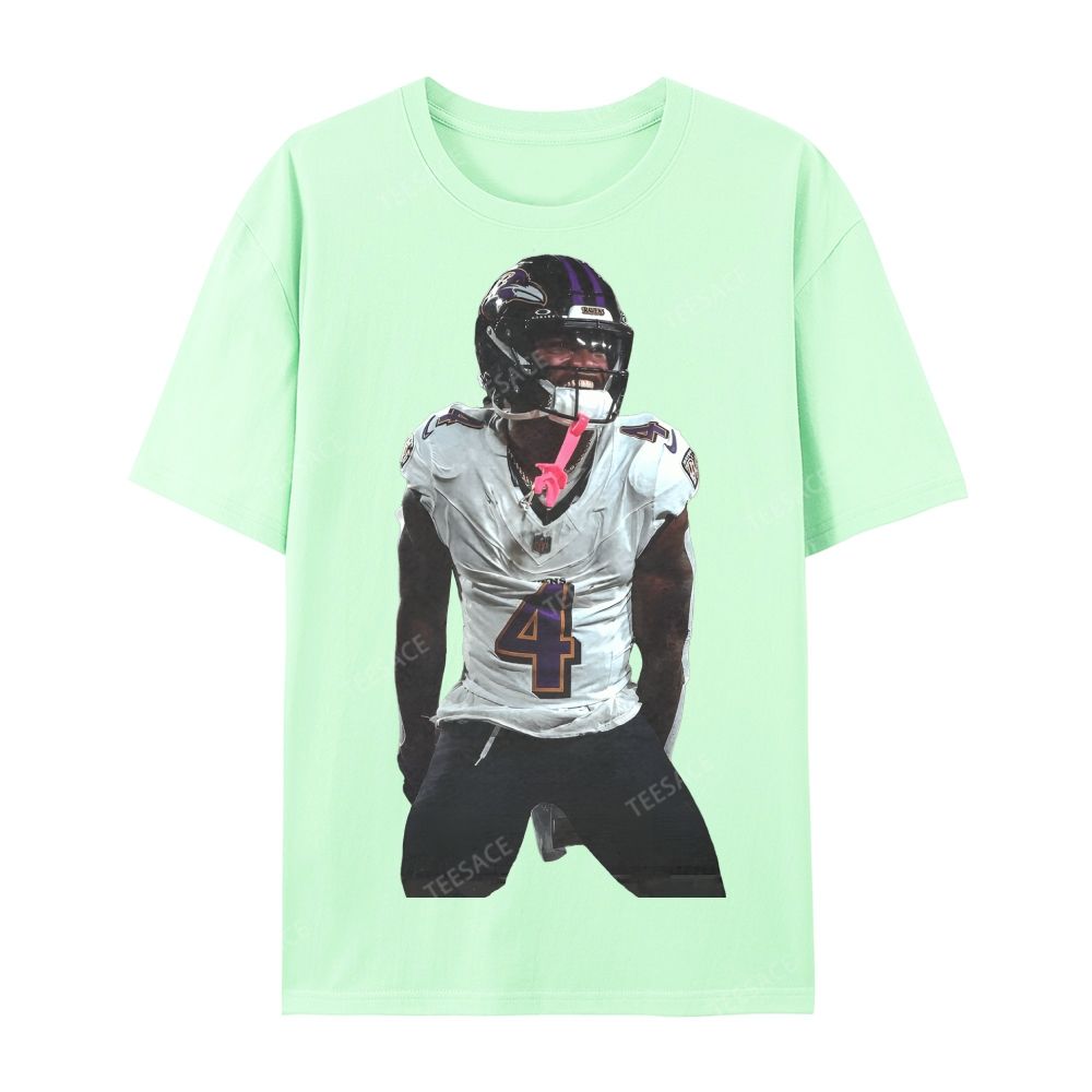  ZAY FLOWERS Casual Short Sleeve T-Shirt 