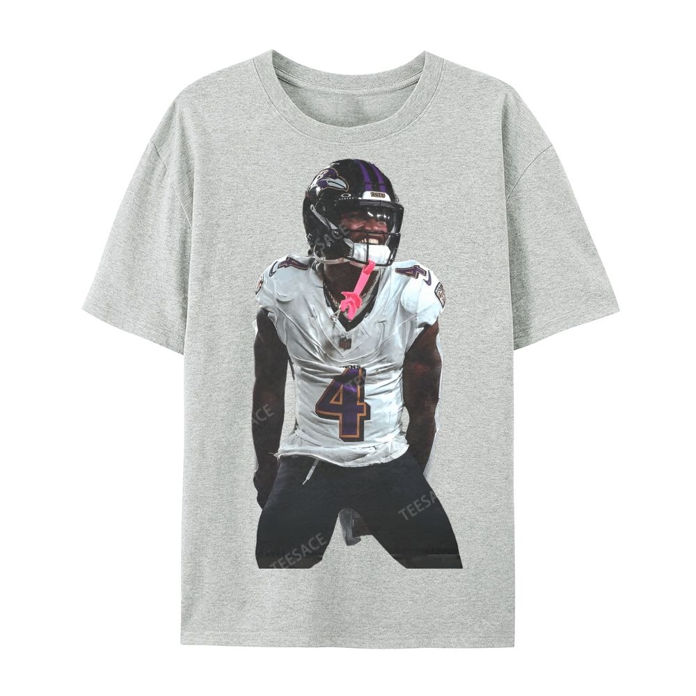  ZAY FLOWERS Casual Short Sleeve T-Shirt 
