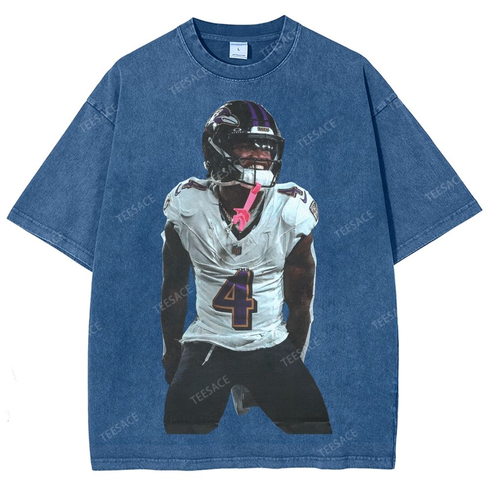  ZAY FLOWERS Unisex Fit Washed T-Shirt  