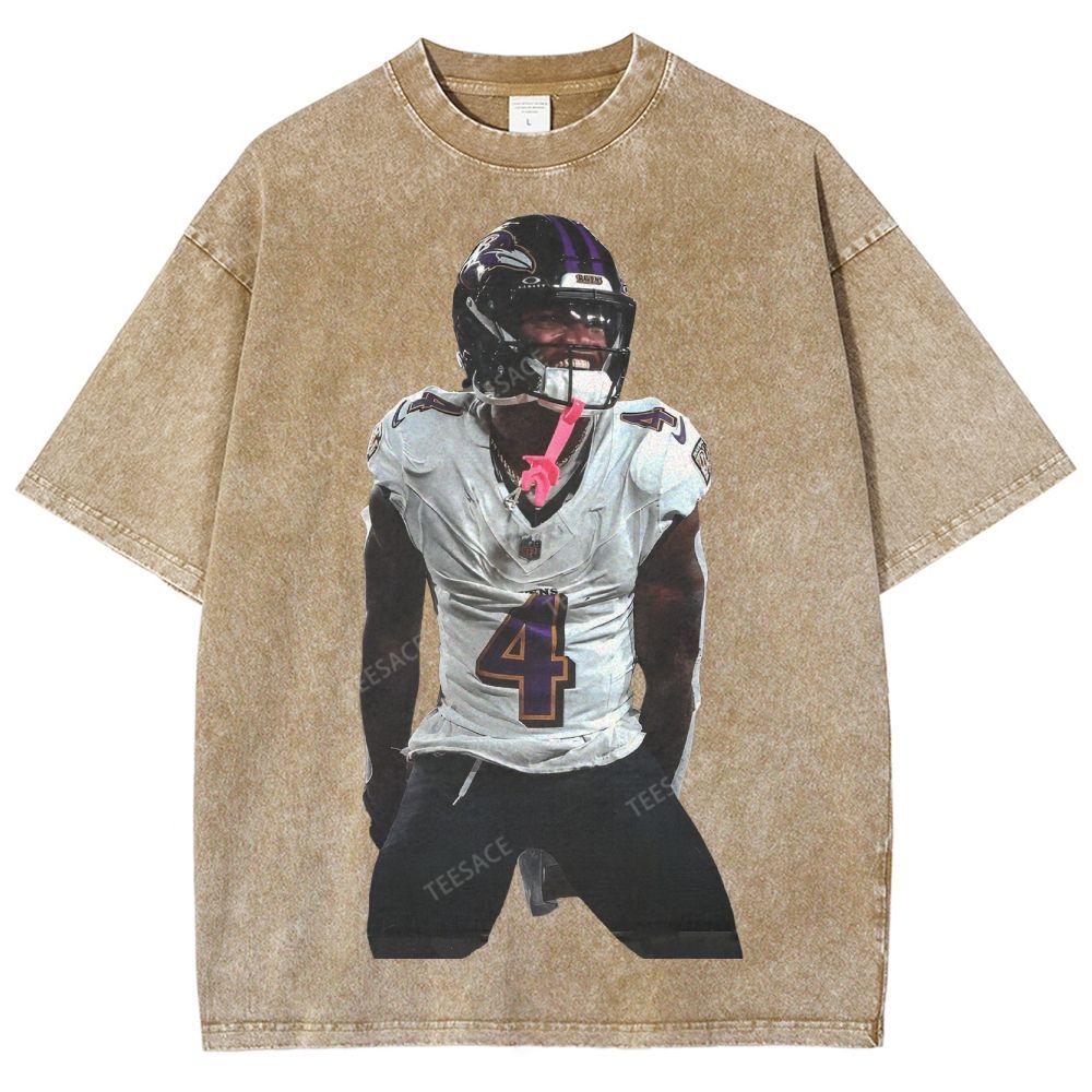  ZAY FLOWERS Unisex Fit Washed T-Shirt  