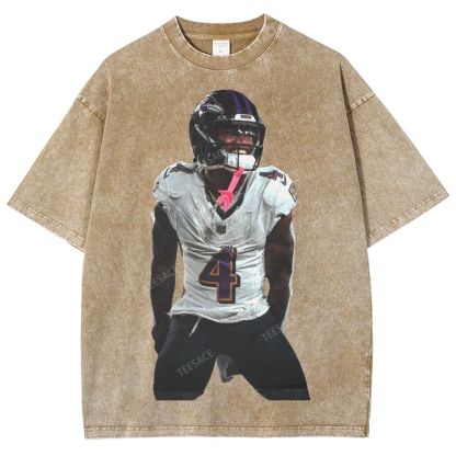  ZAY FLOWERS Unisex Fit Washed T-Shirt  