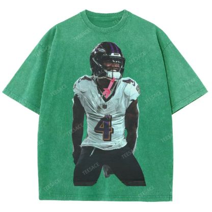  ZAY FLOWERS Unisex Fit Washed T-Shirt  