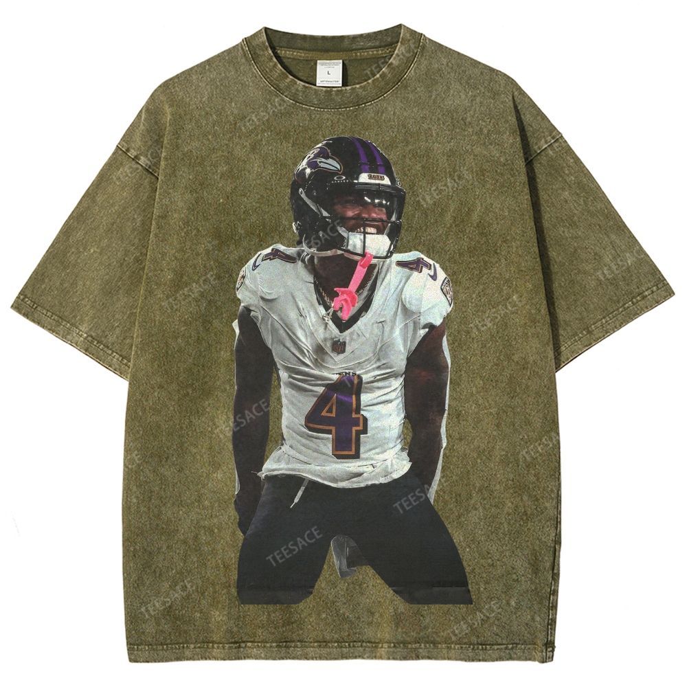  ZAY FLOWERS Unisex Fit Washed T-Shirt  