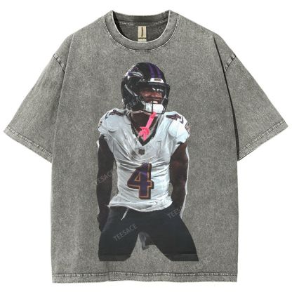  ZAY FLOWERS Unisex Fit Washed T-Shirt  