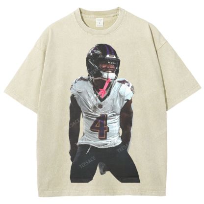  ZAY FLOWERS Unisex Fit Washed T-Shirt  