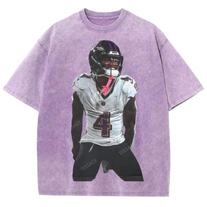  ZAY FLOWERS Unisex Fit Washed T-Shirt  