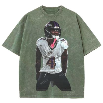  ZAY FLOWERS Unisex Fit Washed T-Shirt  