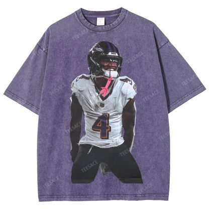  ZAY FLOWERS Unisex Fit Washed T-Shirt  