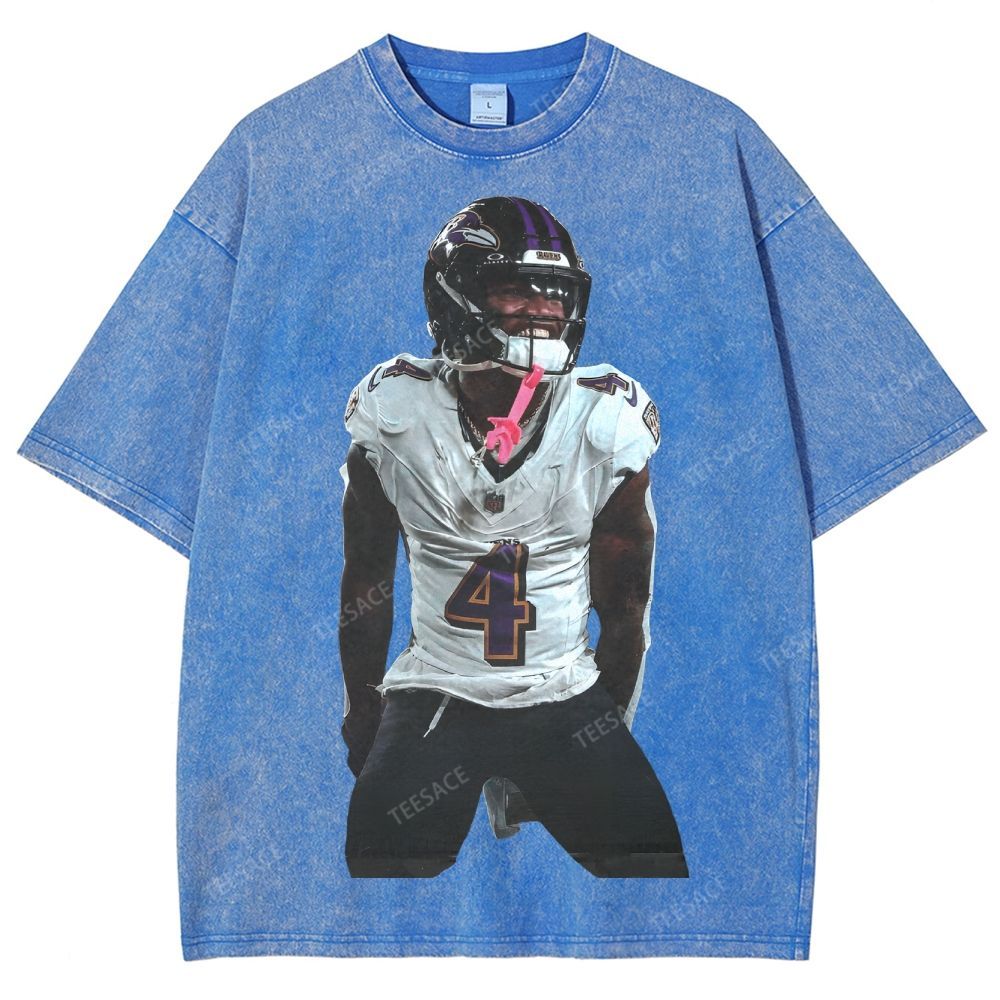  ZAY FLOWERS Unisex Fit Washed T-Shirt  