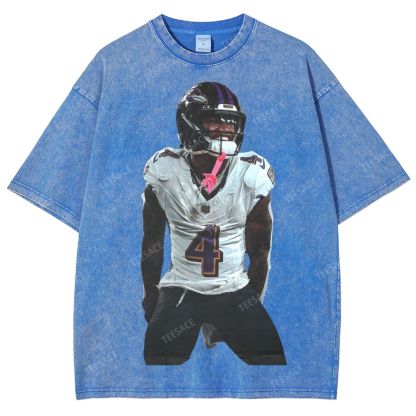  ZAY FLOWERS Unisex Fit Washed T-Shirt  