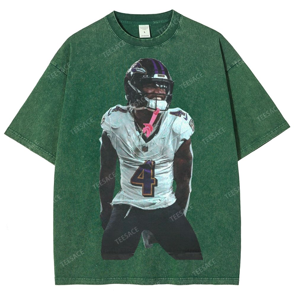  ZAY FLOWERS Unisex Fit Washed T-Shirt  