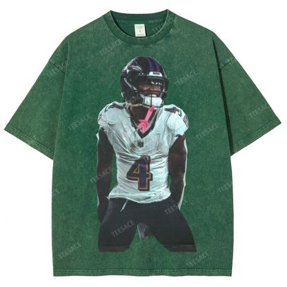  ZAY FLOWERS Unisex Fit Washed T-Shirt  