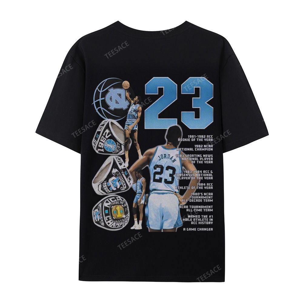 MICHAEL JORDAN Vintage Tee  Casual Short Sleeve T-Shirt 
