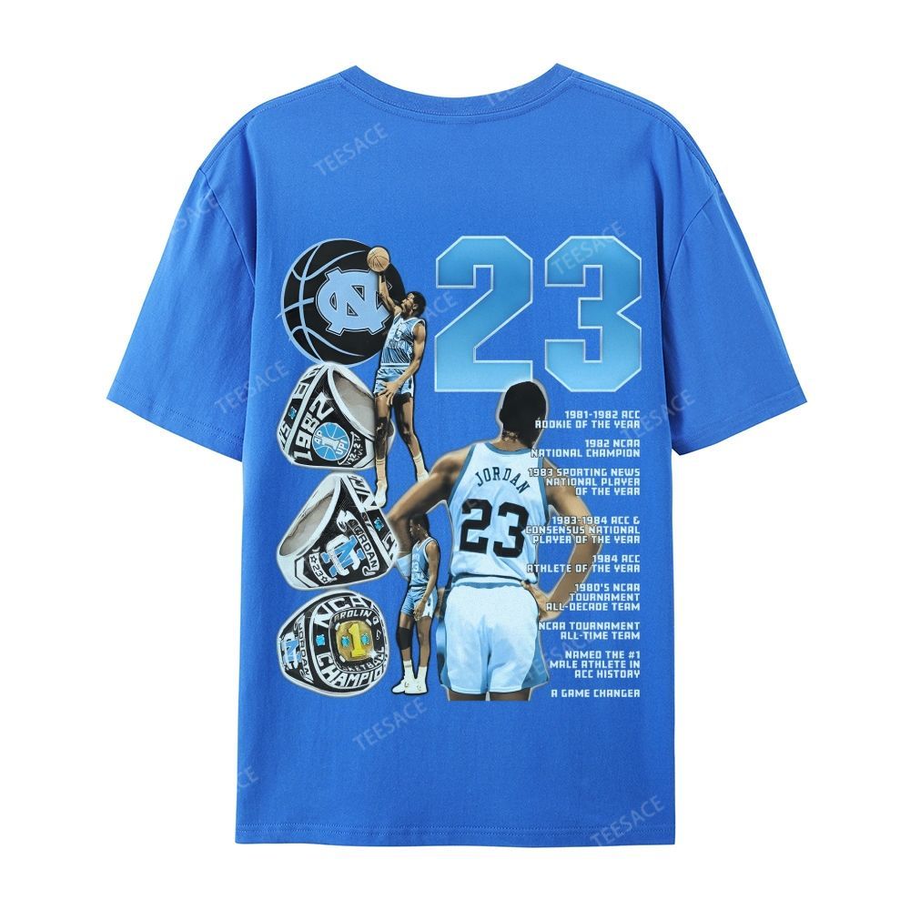 MICHAEL JORDAN Vintage Tee  Casual Short Sleeve T-Shirt 