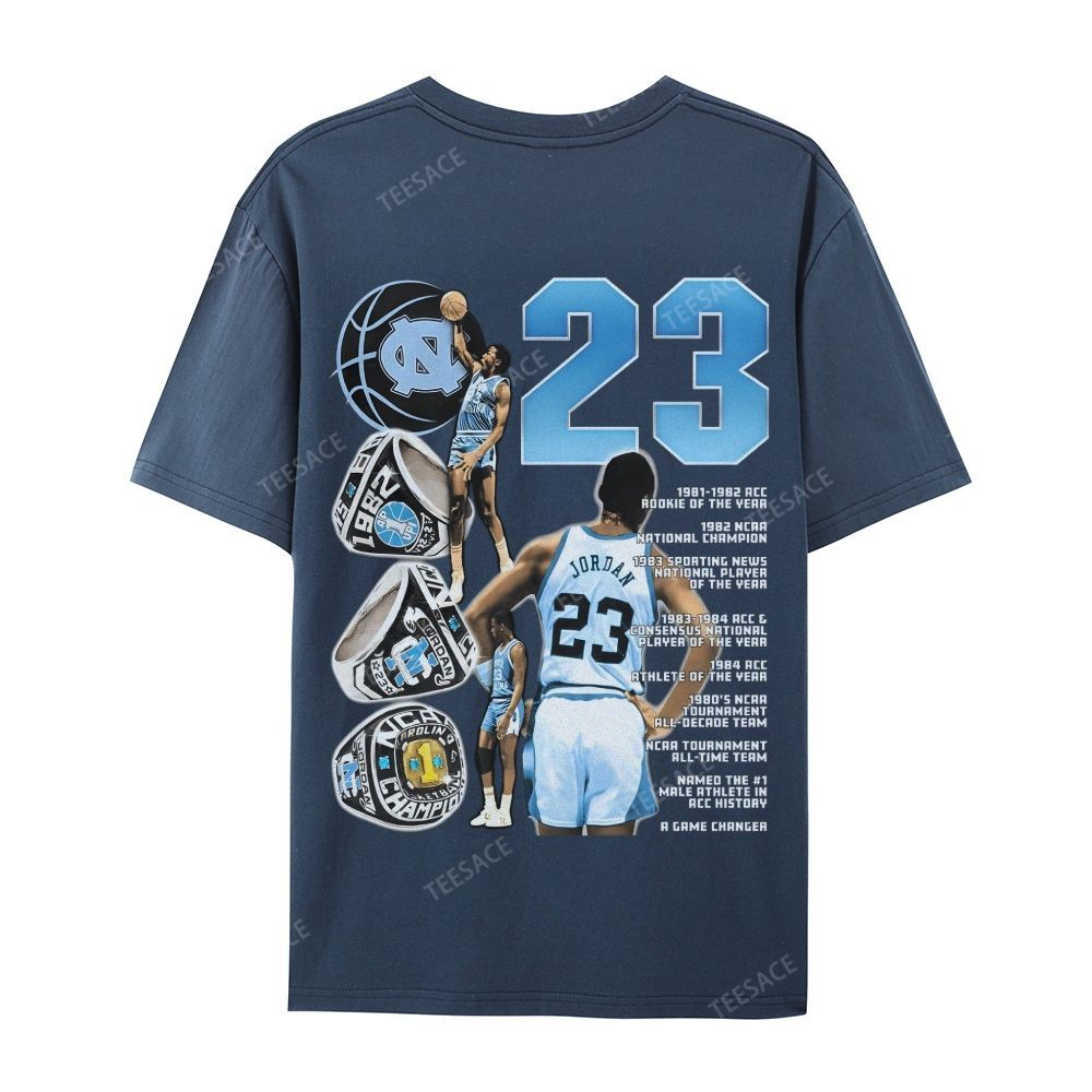 MICHAEL JORDAN Vintage Tee  Casual Short Sleeve T-Shirt 