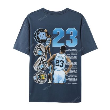 MICHAEL JORDAN Vintage Tee  Casual Short Sleeve T-Shirt 