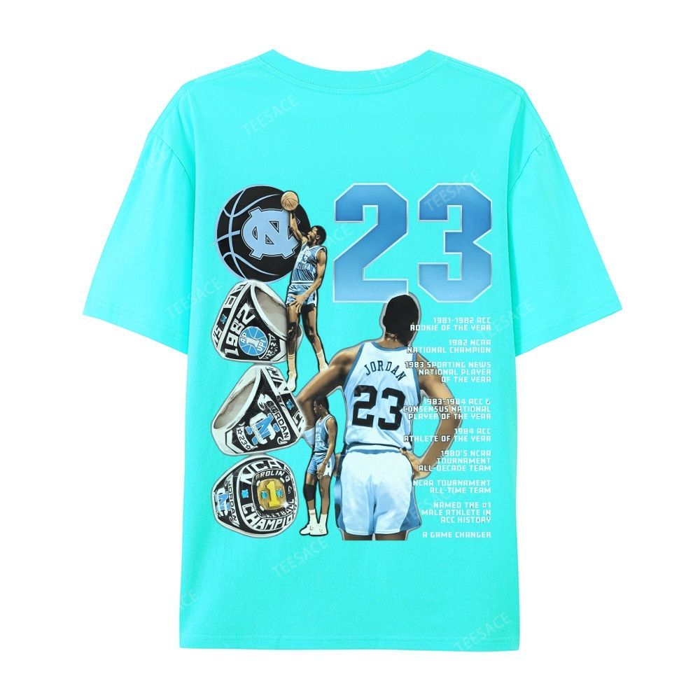 MICHAEL JORDAN Vintage Tee  Casual Short Sleeve T-Shirt 