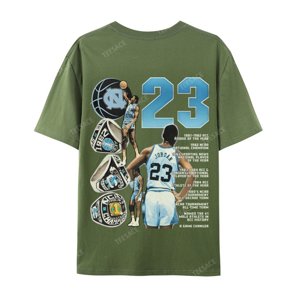 MICHAEL JORDAN Vintage Tee  Casual Short Sleeve T-Shirt 