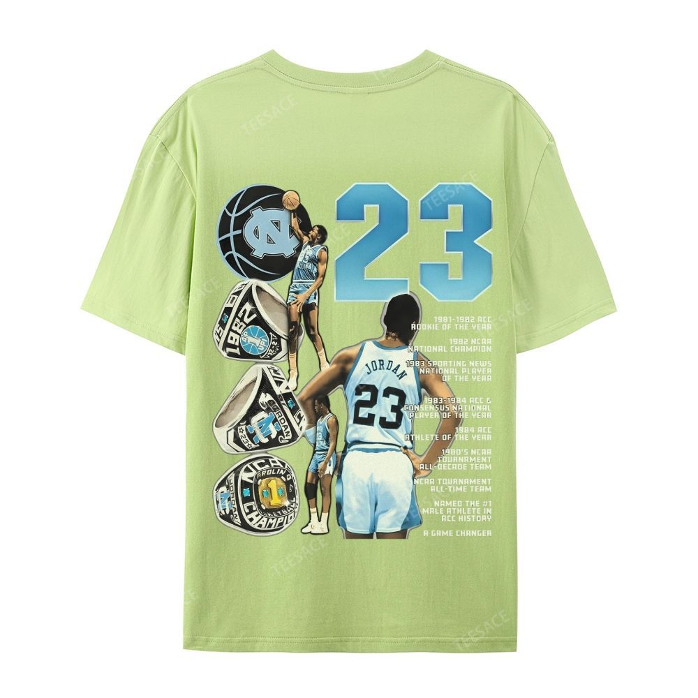 MICHAEL JORDAN Vintage Tee  Casual Short Sleeve T-Shirt 